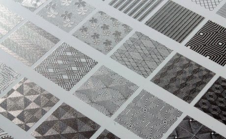 Metallic embossing effects