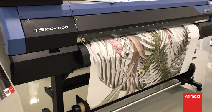 Heimtextilien produzieren mit Sublimationsdrucker TS100-1600