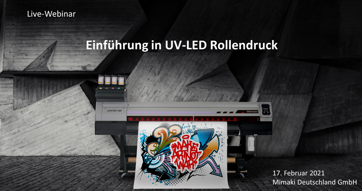 Einführung in den UV-LED Rollendruck