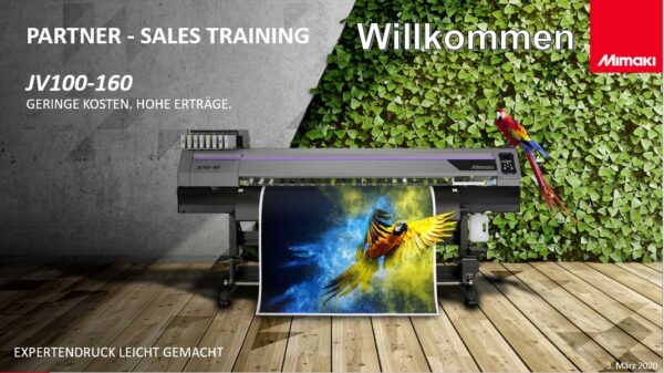 JV100-160 Dealer Sales Training (DACH)