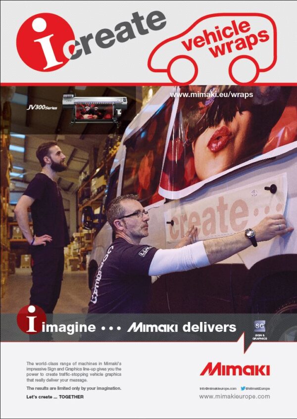 I create Vehicle Wraps Advertisement (PDF)