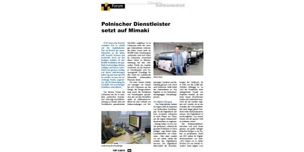 TVP: Polnischer Dienstleister setzt auf Mimaki