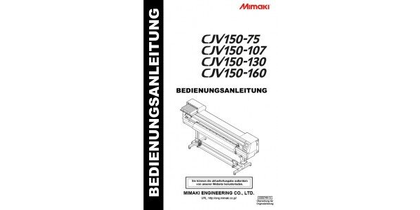 CJV150-75/107/130/160 Handbuch