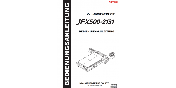 JFX500 Handbuch