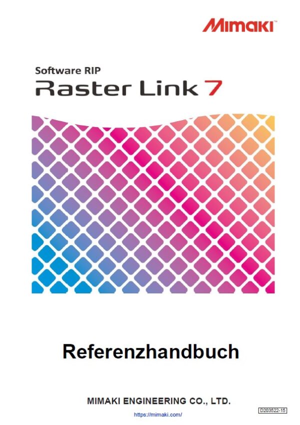 RasterLink 7 Handbuch