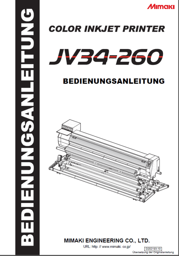 JV34-260 Handbuch