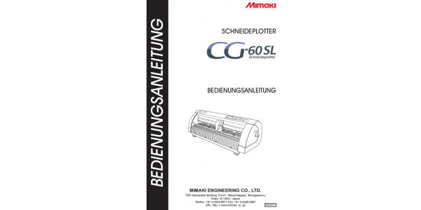 CG-60SL Handbuch