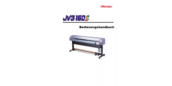 JV160s Handbuch