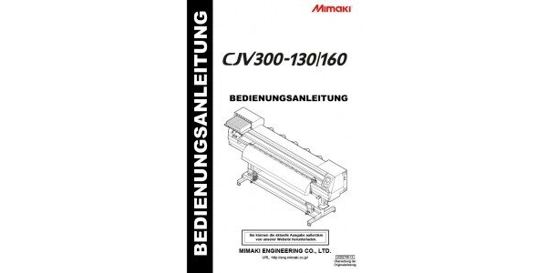 CJV300-130/160 Handbuch